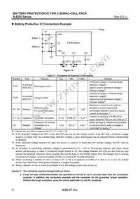 S-8252ACC-M6T1U Datasheet Page 22