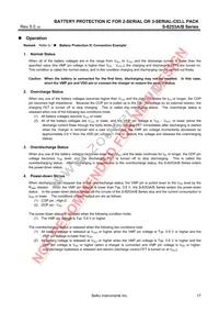 S-8253BAI-T8T1GZ Datasheet Page 17