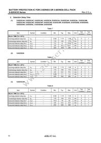 S-8253DAK-T8T1S Datasheet Page 10