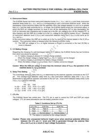 S-8254ABMFT-TB-U Datasheet Page 15