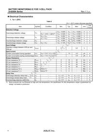 S-8259AAK-M6T1U Datasheet Page 8