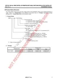 S-8341D00AFT-T2-U Datasheet Page 3