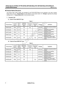 S-8351C50UA-J7JT2U Datasheet Page 4