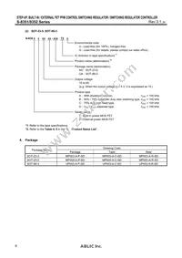 S-8351C50UA-J7JT2U Datasheet Page 6
