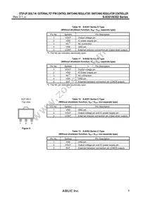 S-8351C50UA-J7JT2U Datasheet Page 9