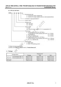 S-8354H27UA-JWMT2U Datasheet Page 5