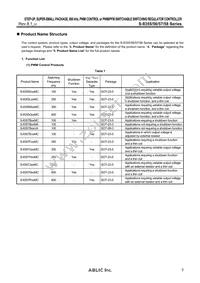 S-8358B60UA-NRTT2G Datasheet Page 3