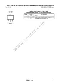 S-8358B60UA-NRTT2G Datasheet Page 11