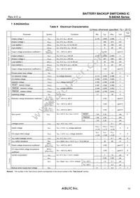 S-8424AAKFT-TB-G Datasheet Page 13