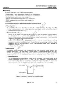 S-8424AAKFT-TB-G Datasheet Page 19