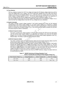 S-8424AAKFT-TB-G Datasheet Page 21