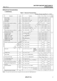 S-8425AAAFT-TBG Datasheet Page 7