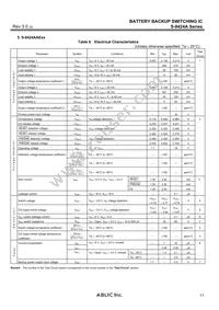 S-8425AAAFT-TBG Datasheet Page 11