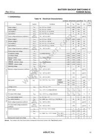 S-8425AAAFT-TBG Datasheet Page 13
