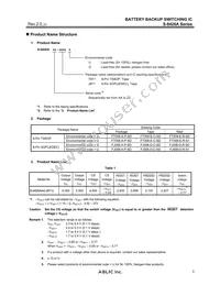 S-8426AAA-J8T1G Datasheet Page 3