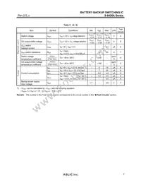 S-8426AAA-J8T1G Datasheet Page 7