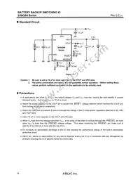 S-8426AAA-J8T1G Datasheet Page 14