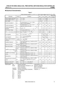 S-8460B00AFT-TBG Datasheet Page 5