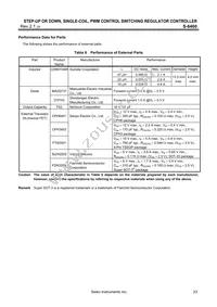 S-8460B00AFT-TBG Datasheet Page 23