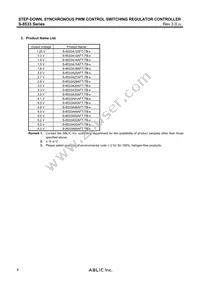 S-8533A41AFT-TB-U Datasheet Page 4