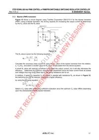 S-8541C32FN-IIRT2G Datasheet Page 17