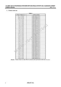 S-85S1AB20-I6T1U Datasheet Page 4
