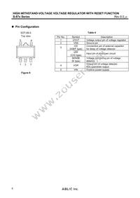 S-875294CUP-AHCT2U Datasheet Page 8