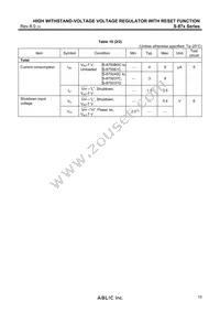S-875294CUP-AHCT2U Datasheet Page 15