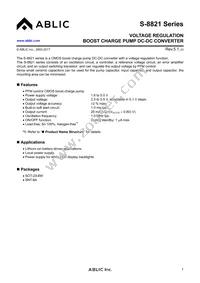 S-882145AMH-M2UTFG Datasheet Cover