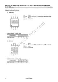 S-89713B-I8T1U Datasheet Page 16