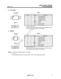 S-93C66BD0I-D8S1G Datasheet Page 3