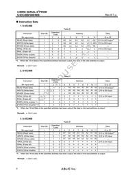 S-93C66BD0I-D8S1G Datasheet Page 6
