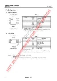 S-93C76ADFJ-TB-G Datasheet Page 2