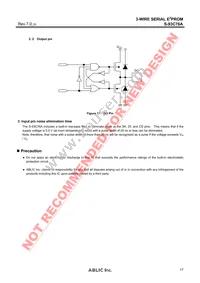 S-93C76ADFJ-TB-G Datasheet Page 17