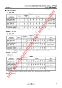 S-93L66AR0I-J8T1G Datasheet Page 5