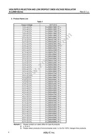 S-L2980A60MC-TF-U Datasheet Page 4