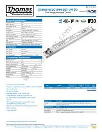 S030W-052C1050-L03-UN-D2 Datasheet Cover