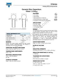 S100J25U2MU6BK0R Datasheet Cover