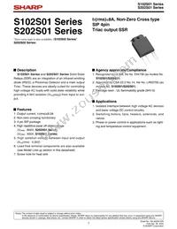 S102S01F Datasheet Cover