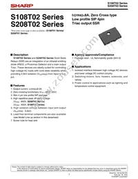 S108T02F Datasheet Cover