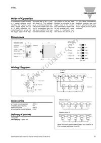 S142CRXM924 Datasheet Page 3