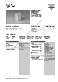 S160156724 Datasheet Cover