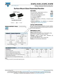 S1AFM-M3/6B Datasheet Cover