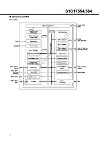 S1C17564F111100 Datasheet Page 3