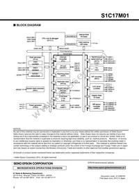 S1C17M01F00C100 Datasheet Page 3