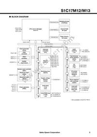 S1C17M13F101100-250 Datasheet Page 3