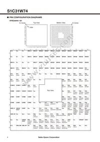 S1C31W74B201000-348 Datasheet Page 4