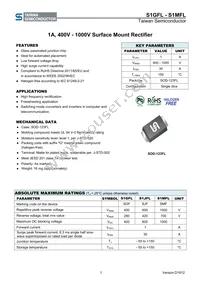 S1MFL RVG Datasheet Cover