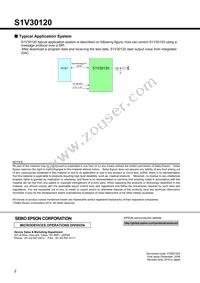 S1V30120F01A100-160 Datasheet Page 2