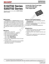 S202T02F Datasheet Cover